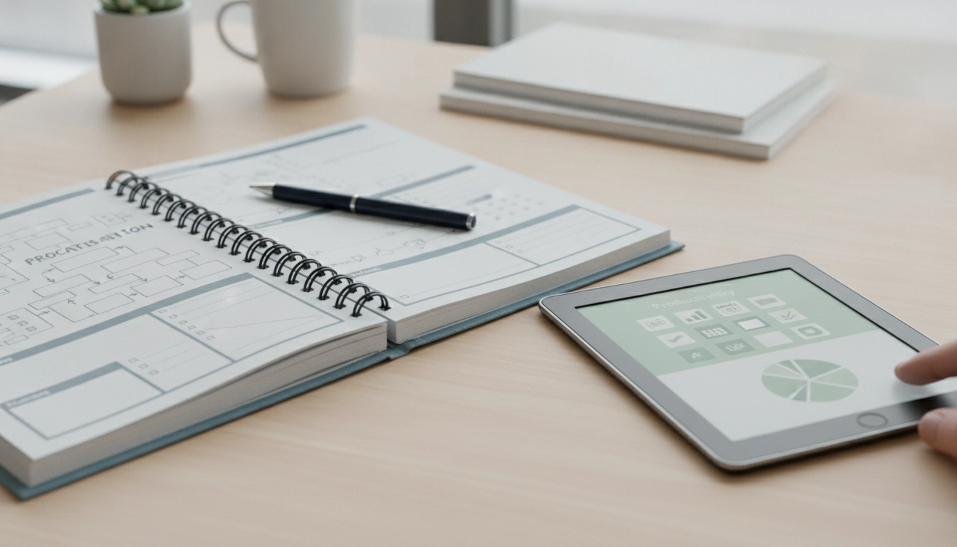 Anti-Procrastination Workbooks vs Productivity Ebooks