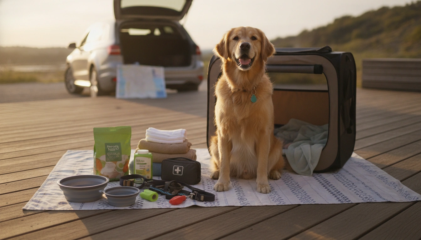 Dog Road Trip Essentials: Safety, Food, Cleanup, ID